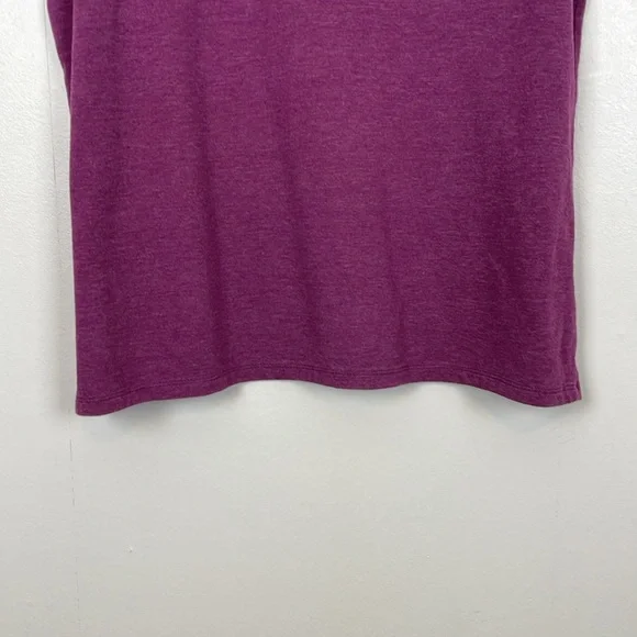 The North Face Womens XXL Short Sleeve Pullover Casual Purple Scoop Neck T Shirt - Picture 2 of 9